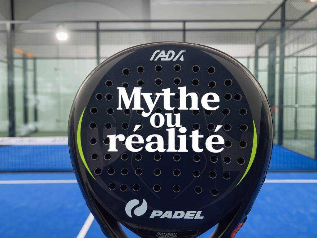Raquettes de padel et performance : mythe ou réalité