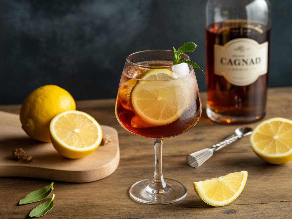 Comment préparer un cocktail cognac limonade rafraîchissant pour l'été