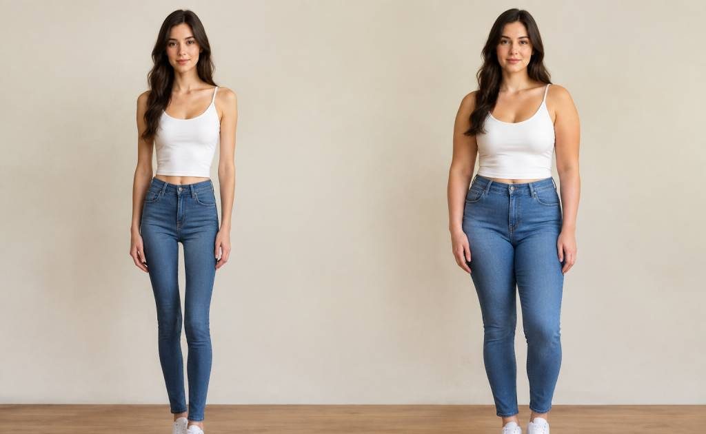 Différence entre skinny et slim : quelles sont les principales différences ?