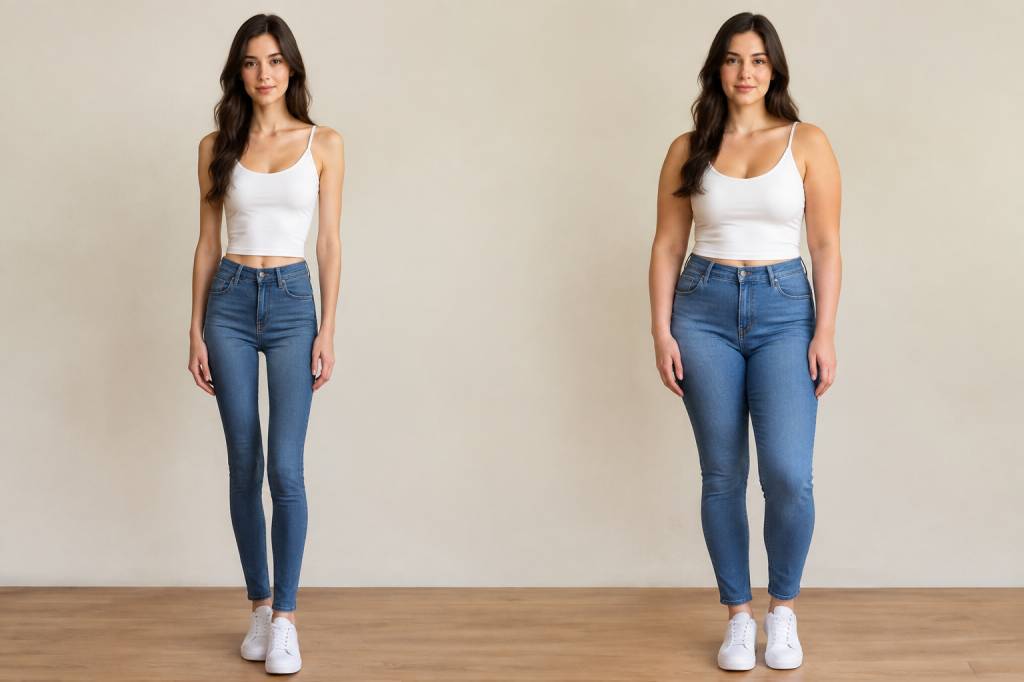 Différence entre skinny et slim : quelles sont les principales différences ?